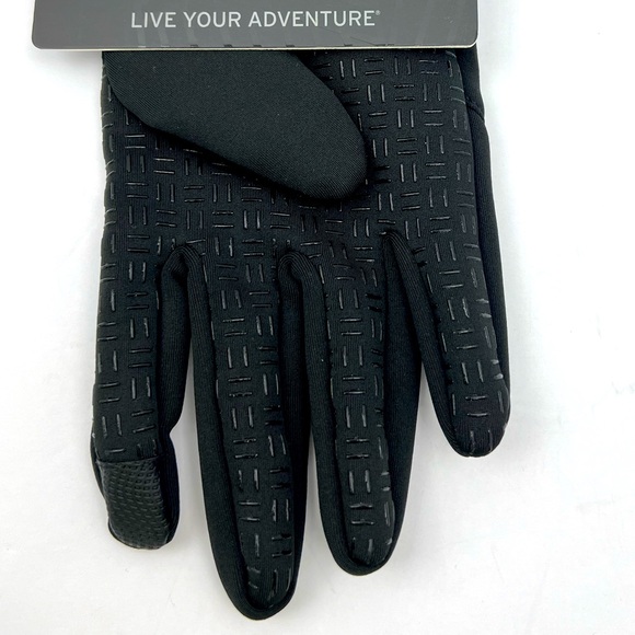 EDDIE BAUER, BLACK ALPINE GLOVES, FLEECE LINERS, L/XL,4 WAY STRETCH, BREATHABLE - Picture 9 of 16